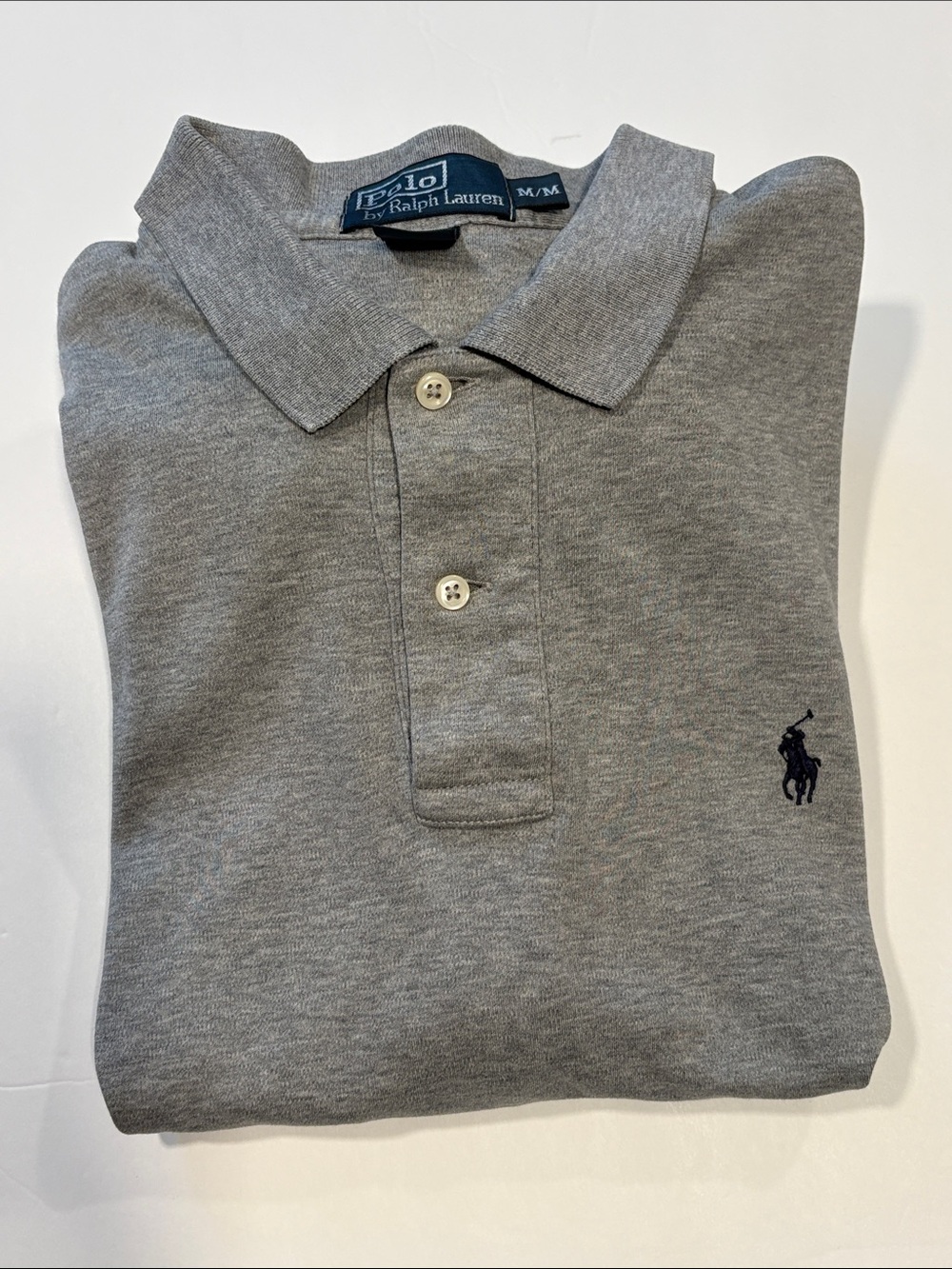 Ralph Lauren Heather Gray Short-Sleeve Polo - Picture 9 of 11